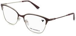 KARL LAGERFELD Damen KL337 Sonnenbrille, BURGUNDY, 54 von KARL LAGERFELD