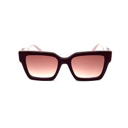 KARL LAGERFELD Damen KL6057S Sonnenbrille, BURGUNDY, 52 von KARL LAGERFELD