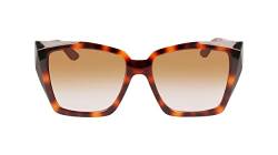 KARL LAGERFELD Damen KL6072S Sonnenbrille, Türkis, Einheitsgröße von KARL LAGERFELD