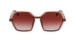 KARL LAGERFELD Damen KL6083S Sonnenbrille, Braun/Hellbraun, Einheitsgröße von KARL LAGERFELD