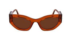 KARL LAGERFELD Damen Kl6122s Sonnenbrille, Caramel, Einheitsgröße von KARL LAGERFELD