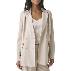 KARL LAGERFELD Damen L3ac9164-bne-12 Lässiger Blazer, Knochen, 42 von KARL LAGERFELD