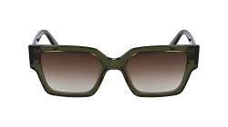 KARL LAGERFELD Herren KL6089S Sonnenbrille, Khaki/Kristall, Einheitsgröße von KARL LAGERFELD