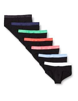 KARL LAGERFELD Herren Karl Lagerfeld Herren Day Of The Week Briefs (X7), Schwarz, L von KARL LAGERFELD