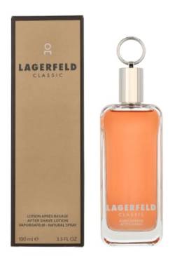 Karl Lagerfeld Classic Aftershave Lotion, Linie: Classic, Aftershave für Herren, Inhalt: 100ml von KARL LAGERFELD