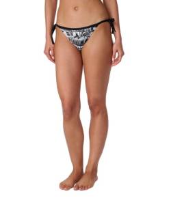 Karl Lagerfeld Paris Standard-Bikinihose für Damen, Schwarz/Weiß, XL von KARL LAGERFELD