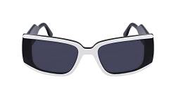 Karl Lagerfeld Unisex KL6106S Sunglasses, Black/White, Einheitsgröße von KARL LAGERFELD
