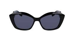 Karl Lagerfeld Women's KL6102S Sunglasses, Black, Einheitsgröße von KARL LAGERFELD