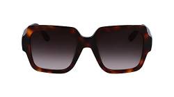 Karl Lagerfeld Women's KL6104SR Sunglasses, Tortoise, Einheitsgröße von KARL LAGERFELD