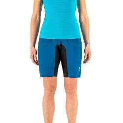 KARPOS 2500683-055 Ballistic E.W Short Shorts Damen Moroccan Blue/Black/Bluebird Größe XL von KARPOS