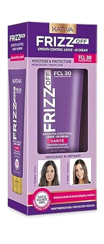 Kativa FRIZZ OFF Smooth Control Leave In Cream Karite - Glättende Haarcreme 200 ml von KATIVA