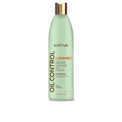 Kativa Oil Control Shampoo für fettiges Haar, 335 ml, Kontrolle der Fettwurzeln, 48 Stunden Tiefenreinigung, sulfatfreies Shampoo, reinigender Ton und eine Mischung aus Zitrusfrüchten von KATIVA