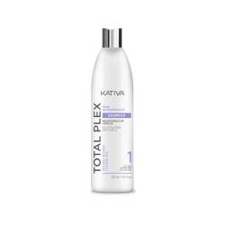 Kativa Total Plex Bond Repair | Shampoo zur Erhaltung der Haarbindungen | Repariert und schützt das Haar, Rekonstruktor für den täglichen Gebrauch, 355 ml von KATIVA