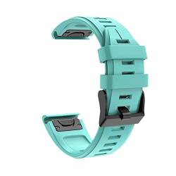 KAVJU 20 mm Smartwatch-Armband für Garmin Fenix 5S/5S Plus/6S/6S Pro, Schnellverschluss-Armband, Silikon, Rotgold, Ersatzzubehör, For Fenix 5S Plus, Achat von KAVJU
