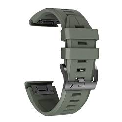 KAVJU 22 x 26 mm Silikon-Schnellverschluss-Armband für Garmin Fenix 7 7X 6X 6Pro 5 5X Plus/Descent MK2i MK2 D2 Smartwatchband Armband Correa, 26mm Fenix 5X 5XPlus, Achat von KAVJU