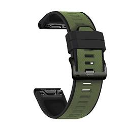 KAVJU 22 x 26 mm Silikon-Smartwatch-Armbänder für Garmin Fenix 6X 6 Pro 5X 5 Fenix 7X 7 935 3HR D2 Uhrenarmband Quick Easyfit Armband Correa, 26 mm, Achat von KAVJU