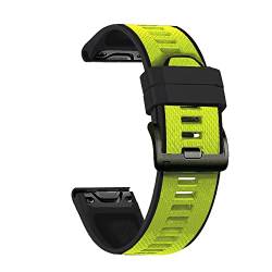 KAVJU 22 x 26 mm Silikon-Smartwatch-Armbänder für Garmin Fenix 6X 6 Pro 5X 5 Fenix 7X 7 935 3HR D2 Uhrenarmband Quick Easyfit Armband Correa, For Forerunner 935 945, Achat von KAVJU