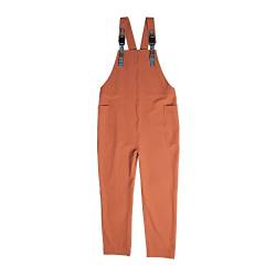 KAVU San Blas Womens Overalls Relaxed Fit Quick Dry Pants - Red Oak - XXS von KAVU