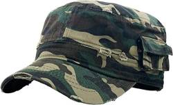 Cadet Army Cap Basic Everyday Military Style Hat (Jetzt mit STASH Pocket Version erhältlich) - - MEDIUM von KBETHOS