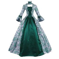 Mittelalter Kleidung Damen Renaissance Prinzessin Kleider Barock Rokoko Kleidung Lolita Kleidung Viktorianisches Königin Maxi Kleider Elegant Abendkleider Cocktailkleid Party A-Linie Kleid von KBOPLEMQ