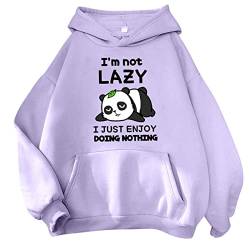 Pullover Teenager Mädchen Kawaii Hoodie Herbst Winter Kapuzenpullover Damen Sweatshirt Kapuze Sport Warme Oberteile Kapuzenpulli Kreativer Süßer Cartoon Bequeme Langarm Warm Outwear von KBOPLEMQ