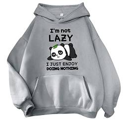 Pullover Teenager Mädchen Kawaii Hoodie Herbst Winter Kapuzenpullover Damen Sweatshirt Kapuze Sport Warme Oberteile Kapuzenpulli Kreativer Süßer Cartoon Bequeme Langarm Warm Outwear von KBOPLEMQ