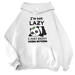 Pullover Teenager Mädchen Kawaii Hoodie Herbst Winter Kapuzenpullover Damen Sweatshirt Kapuze Sport Warme Oberteile Kapuzenpulli Kreativer Süßer Cartoon Bequeme Langarm Warm Outwear von KBOPLEMQ