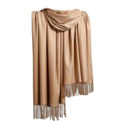 KBRPEY Schal Pashmina Stola für Damen Kuschelige Warme Winter Schals Langer Damen Schal Fransen für Frauen Abendkleider Hochzeit Festlich von KBRPEY