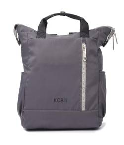 KCB Großer Rucksack Combo Vegan, grau, 42 von KCB