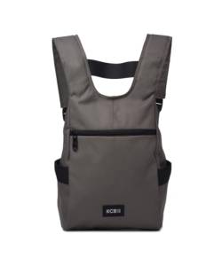 KCB Underseat Damen-Rucksack, mittelgroß, Diebstahlschutz, Reiserucksack, 100 % vegan, Kaki von KCB