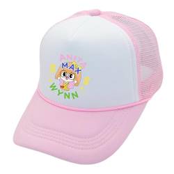 KEAAN Anita Max Wynn Cap, Niedliche Trucker-Hat Mütze, Trendige, lustige Baseballkappen, Verstellbare Sommer-Netzhüte für Damen und Herren (DE/NL/SE/PL, Alphanumerisch, Einheitsgröße, Rosa-2) von KEAAN