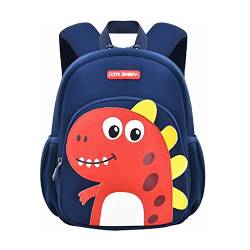 KEBEIXUAN kindergarten rucksack Vorschul-Kleinkind-Rucksack für Kinder kindergartenrucksack jungen mädchen(Blau Rot) von KEBEIXUAN