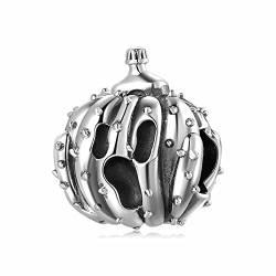 925 Sterling Silber Western Elements Gothic Collection Charm Dangle Beads, Diy Anhänger Geschenk For Frauen Mädchen Kompatibel mit Pandora Troll Chamilia Charm Armband und Halsketten (Color :, KEDDJ von KEDDJI