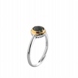 KEDDJI S925 Silber Set Jade Ring Offener Ring Gefährliches Material, Ring von KEDDJI