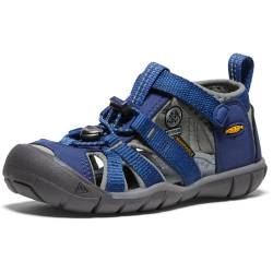 KEEN, Unisex Kinder Seacamp 2 CNX Sandalen , Blue Depths Gargoyle , 24 EU von KEEN