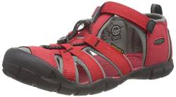 KEEN, Unisex Kinder Seacamp 2 CNX Sandalen , Racing Red Gargoyle , 31 EU von KEEN