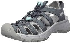 KEEN Damen Astoria West Geschlossene Zehe Sandalen, Magnet/Vapor-Leder, 38.5 EU von KEEN