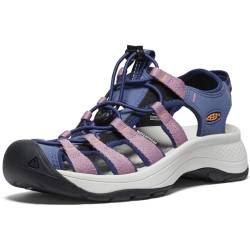 KEEN Damen Astoria West Sandalen, Nostalgia Rose/Tangerine, 40 EU von KEEN