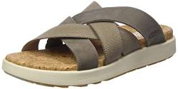 KEEN Damen Elle Mixed Slide Sandalen, Brindle/Birch, 37.5 EU von KEEN