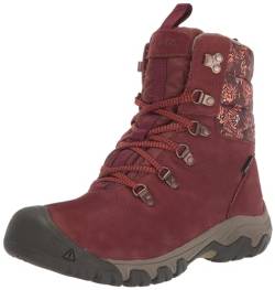 KEEN Damen Greta Boot Waterproof Schneestiefel, Andorra/Baked Clay, 37 EU von KEEN