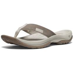 KEEN Damen KONA FLIP TG Flipflop, Brindle Silver Birch, 41 EU von KEEN