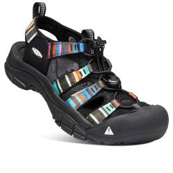 KEEN Damen Newport H2 Wasserschuh mit geschlossenem Zehenbereich Sandale, Raya Black/Raya Black, 37 EU von KEEN