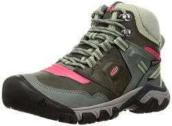 KEEN Damen Ridge Flex Mid Waterproof Wanderstiefel, braun, 38 EU von KEEN