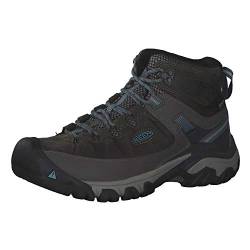 KEEN Damen Targhee 3 Mid Waterproof Wanderstiefel, Magnet/Atlantic Blue, 39.5 EU von KEEN