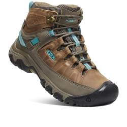 KEEN Damen Targhee 3 Mid Waterproof Wanderstiefel, Toasted Coconut/Porcelain, 39.5 EU von KEEN