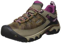 KEEN Damen Targhee 3 Waterproof Wanderschuh, Weiss Boysenberry, 36 EU von KEEN