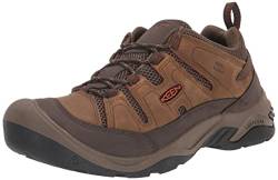 KEEN Herren Circadia Vent-m Wanderschuhe, Bison/Potters Clay, 42 EU von KEEN