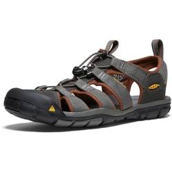 KEEN Herren Clearwater CNX Sandalen, Raven/Tortoise Shell, 44.5 EU von KEEN