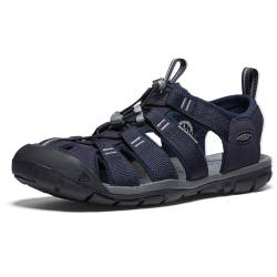 KEEN Herren Clearwater CNX Sandalen, Sky Captain Black, 40.5 EU von KEEN