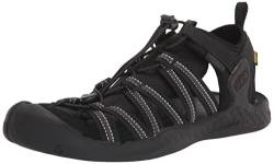 KEEN Herren Drift Creek H2 Sandalen, Black/Black, 46 EU von KEEN